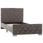 vidaXL Estructura de cama de terciopelo gris 90x200 cm vidaXL Estructura de cama de terciopelo gris 90x200 cm