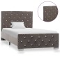 vidaXL Estructura de cama de terciopelo gris 90x200 cm vidaXL Estructura de cama de terciopelo gris 90x200 cm