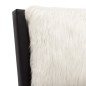 vidaXL Estructura cama con LED cuero sintético negro blanco 140x200 cm vidaXL Estructura cama con LED cuero sintético negro blanco 140x200 cm