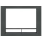 vidaXL Mueble de TV madera contrachapada gris 152x22x113 cm vidaXL Mueble de TV madera contrachapada gris 152x22x113 cm