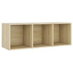 vidaXL Mueble para TV madera contrachapada roble Sonoma 107x35x37 cm