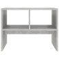 vidaXL Mesa auxiliar de madera contrachapada gris hormigón 60x40x45 cm vidaXL Mesa auxiliar de madera contrachapada gris hormigón 60x40x45 cm