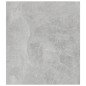 vidaXL Mesa auxiliar de madera contrachapada gris hormigón 60x40x45 cm vidaXL Mesa auxiliar de madera contrachapada gris hormigón 60x40x45 cm
