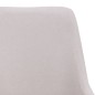 vidaXL Sillas de comedor giratorias 2 unidades tela color crema vidaXL Sillas de comedor giratorias 2 unidades tela color crema