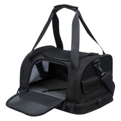TRIXIE Bolso para transporte aéreo de perros Fly negro 45x28x25 cm
