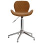 vidaXL Silla de comedor giratoria de terciopelo marrón vidaXL Silla de comedor giratoria de terciopelo marrón