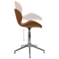 vidaXL Silla de comedor giratoria de terciopelo marrón vidaXL Silla de comedor giratoria de terciopelo marrón