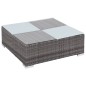 vidaXL Set de muebles de jardín 12 pzas y cojines ratán sintético gris vidaXL Set de muebles de jardín 12 pzas y cojines ratán sintético gris