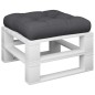 vidaXL Cojín para palets tela negro 60x60x12 cm vidaXL Cojín para palets tela negro 60x60x12 cm