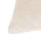 vidaXL Cojines de tela blanco crudo 60x60 cm 2 unidades vidaXL Cojines de tela blanco crudo 60x60 cm 2 unidades