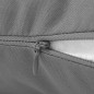 vidaXL Cojines para exteriores 60x40 cm gris 4 unidades vidaXL Cojines para exteriores 60x40 cm gris 4 unidades