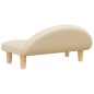 vidaXL Cama para perros de tela crema 70x52x30 cm vidaXL Cama para perros de tela crema 70x52x30 cm