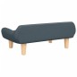 vidaXL Cama para perros de tela gris oscuro 70x40x24 cm vidaXL Cama para perros de tela gris oscuro 70x40x24 cm