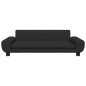 vidaXL Cama para perros de terciopelo negra 100x54x33 cm vidaXL Cama para perros de terciopelo negra 100x54x33 cm