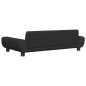vidaXL Cama para perros de terciopelo negra 100x54x33 cm vidaXL Cama para perros de terciopelo negra 100x54x33 cm