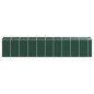 vidaXL Cobertizo de jardín acero galvanizado verde 191x895x198 cm vidaXL Cobertizo de jardín acero galvanizado verde 191x895x198 cm
