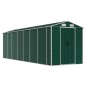 vidaXL Cobertizo de jardín acero galvanizado verde 191x640x198 cm vidaXL Cobertizo de jardín acero galvanizado verde 191x640x198 cm