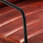 vidaXL Sillón de cuero auténtico marrón oscuro vidaXL Sillón de cuero auténtico marrón oscuro