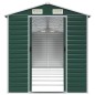 vidaXL Cobertizo de jardín acero galvanizado verde 191x640x198 cm vidaXL Cobertizo de jardín acero galvanizado verde 191x640x198 cm
