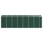 vidaXL Cobertizo de jardín acero galvanizado verde 191x640x198 cm vidaXL Cobertizo de jardín acero galvanizado verde 191x640x198 cm