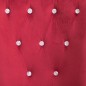 vidaXL Sillas de comedor con reposabrazos terciopelo rojo 4 unidades vidaXL Sillas de comedor con reposabrazos terciopelo rojo 4 unidades