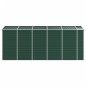 vidaXL Cobertizo de jardín acero galvanizado verde 191x470x198 cm vidaXL Cobertizo de jardín acero galvanizado verde 191x470x198 cm