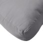 vidaXL Cojines para sofá de palets 2 unidades tela gris vidaXL Cojines para sofá de palets 2 unidades tela gris