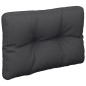 vidaXL Cojines para palets 2 unidades tela negro vidaXL Cojines para palets 2 unidades tela negro