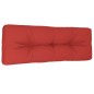 vidaXL Cojín para sofá de palets de tela rojo 120x40x12 cm vidaXL Cojín para sofá de palets de tela rojo 120x40x12 cm