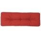 vidaXL Cojín para sofá de palets de tela rojo 120x40x12 cm vidaXL Cojín para sofá de palets de tela rojo 120x40x12 cm