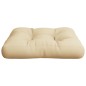 vidaXL Cojín para sofá de palets de tela beige 60x60x12 cm vidaXL Cojín para sofá de palets de tela beige 60x60x12 cm