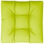 vidaXL Cojín para sofá de palets de tela verde claro 80x80x12 cm vidaXL Cojín para sofá de palets de tela verde claro 80x80x12 cm