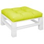 vidaXL Cojín para sofá de palets de tela verde claro 80x80x12 cm vidaXL Cojín para sofá de palets de tela verde claro 80x80x12 cm