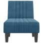 vidaXL Sofá diván de terciopelo azul vidaXL Sofá diván de terciopelo azul