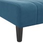vidaXL Sofá diván de terciopelo azul vidaXL Sofá diván de terciopelo azul