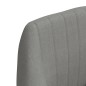 vidaXL Taburete de cocina tela gris claro vidaXL Taburete de cocina tela gris claro