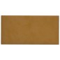 vidaXL Paneles de pared 12 uds terciopelo marrón 30x15 cm 0,54 m²