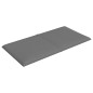 vidaXL Paneles de pared 12 uds tela gris claro 30x15 cm 0,54 m²