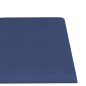 vidaXL Paneles de pared 12 uds tela azul 30x15 cm 0,54 m² vidaXL Paneles de pared 12 uds tela azul 30x15 cm 0,54 m²