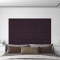 vidaXL Paneles de pared 12 uds tela morado 60x30 cm 2,16 m² vidaXL Paneles de pared 12 uds tela morado 60x30 cm 2,16 m²
