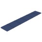 vidaXL Paneles de pared 12 uds tela azul 90x15 cm 1,62 m² vidaXL Paneles de pared 12 uds tela azul 90x15 cm 1,62 m²