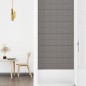 vidaXL Paneles de pared 12 uds tela gris claro 90x30 cm 3,24 m² vidaXL Paneles de pared 12 uds tela gris claro 90x30 cm 3,24 m²