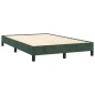 vidaXL Estructura de cama de terciopelo verde 120x200 cm