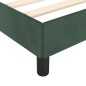vidaXL Estructura de cama de terciopelo verde 120x200 cm
