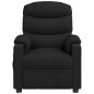 vidaXL Sillón de masaje de tela negro vidaXL Sillón de masaje de tela negro