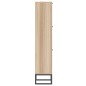 vidaXL Mueble zapatero madera contrachapada 52x25x120 cm