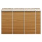 vidaXL Caseta de jardín acero galvanizado marrón claro 191x300x198 cm vidaXL Caseta de jardín acero galvanizado marrón claro 191x300x198 cm