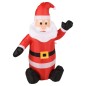 Ambiance Papá Noel inflable LED 120 cm Ambiance Papá Noel inflable LED 120 cm