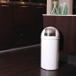 EKO Cubo de basura con tapa a presión 40 L blanco EKO Cubo de basura con tapa a presión 40 L blanco