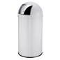 EKO Cubo de basura con tapa a presión 40 L blanco EKO Cubo de basura con tapa a presión 40 L blanco